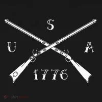 Muzzleloader Usa 1776 Flintlock Muzzleloading Rifle Doddie Hoodie thumb 2