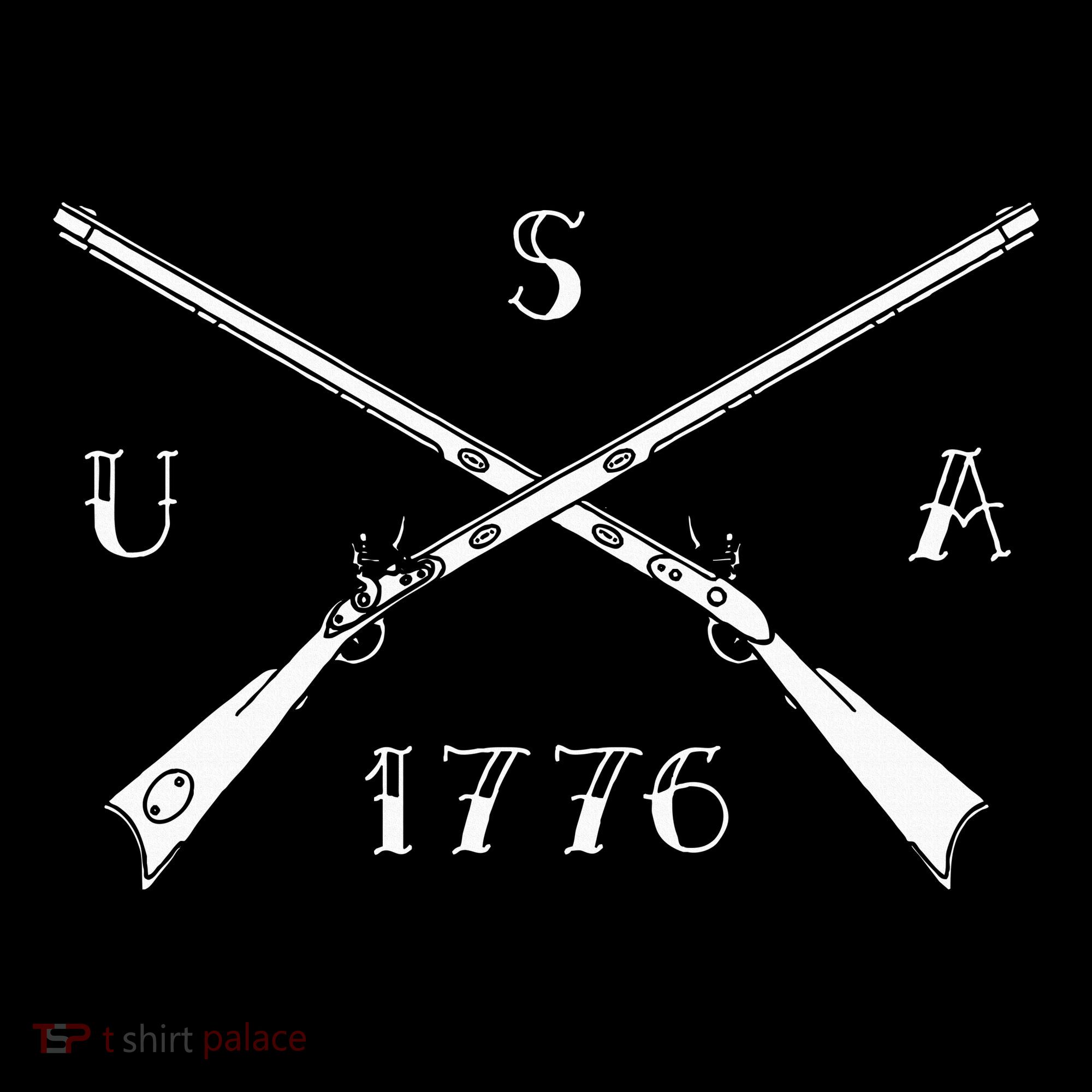 Muzzleloader Usa 1776 Flintlock Muzzleloading Rifle Women's Tank Top