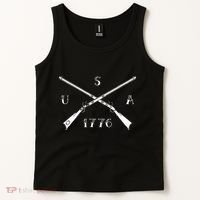 Muzzleloader Usa 1776 Flintlock Muzzleloading Rifle Tank Top thumb 2