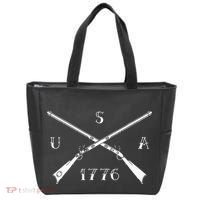 Muzzleloader Usa 1776 Flintlock Muzzleloading Rifle Tote Bag thumb 0