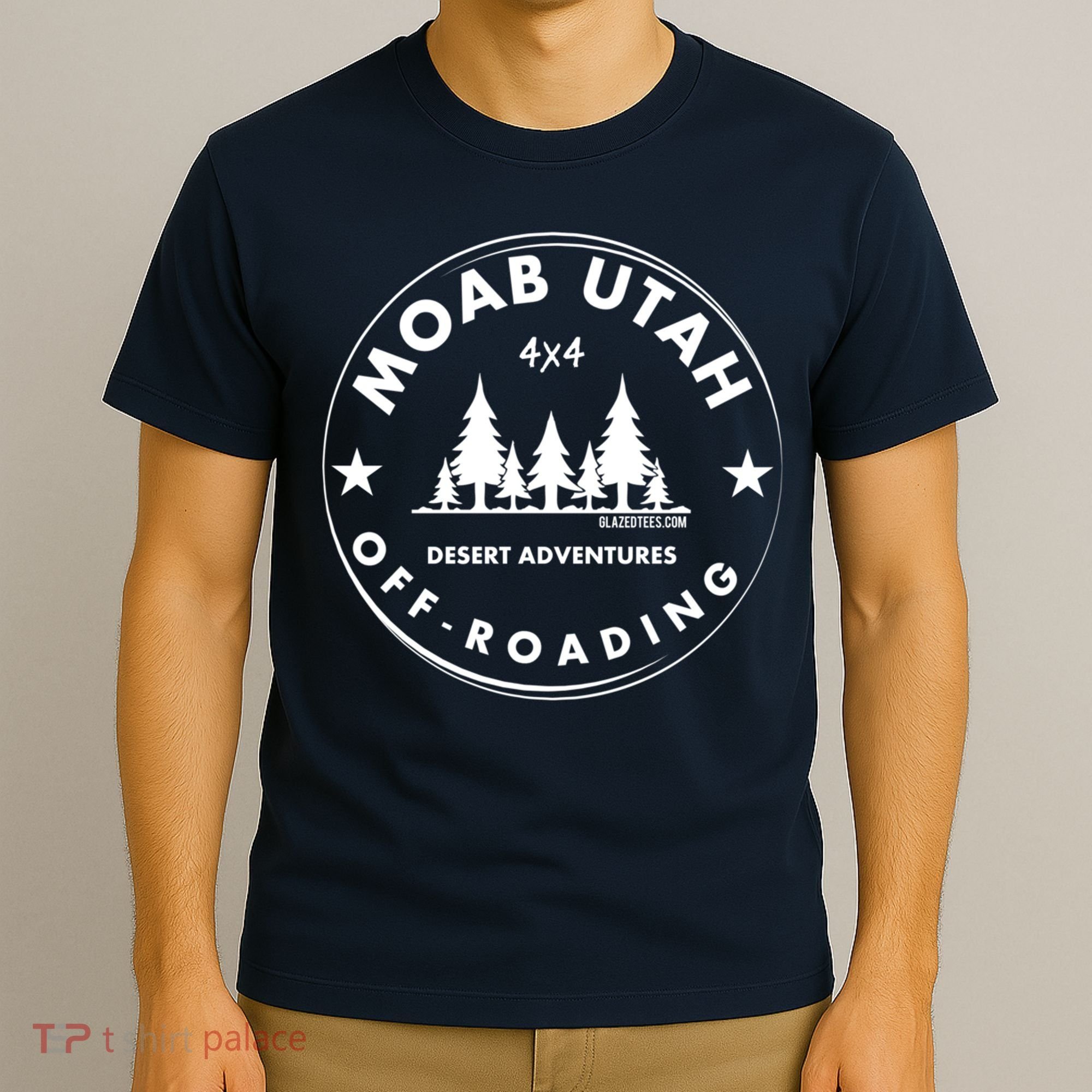 Moab Utah 4x4 Off Road Retro Adventures T-Shirt