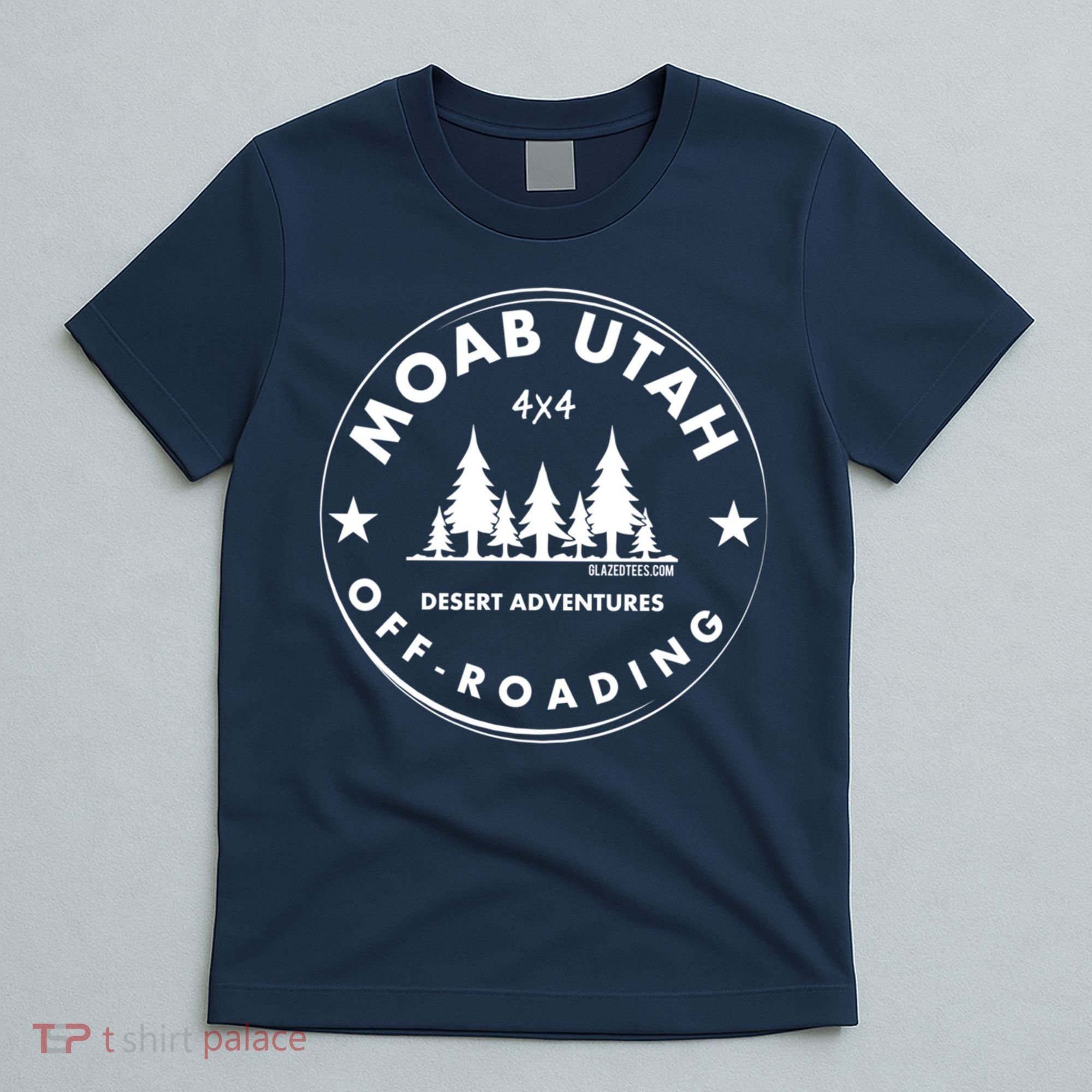 Moab Utah 4x4 Off Road Retro Adventures T-Shirt