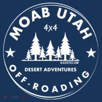 Moab Utah 4x4 Off Road Retro Adventures Women's Hoodie thumb 2