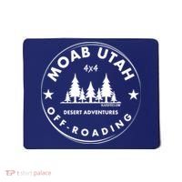 Moab Utah 4x4 Off Road Retro Adventures Mousepad thumb 0