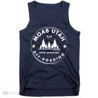 Moab Utah 4x4 Off Road Retro Adventures Tank Top thumb 0