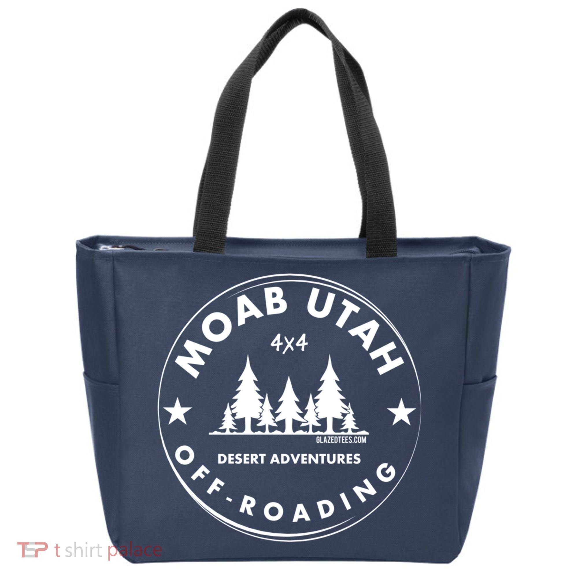Moab Utah 4x4 Off Road Retro Adventures Tote Bag