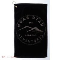 Moab Utah 4x4 Off Road Adventures Golf Towel thumb 0
