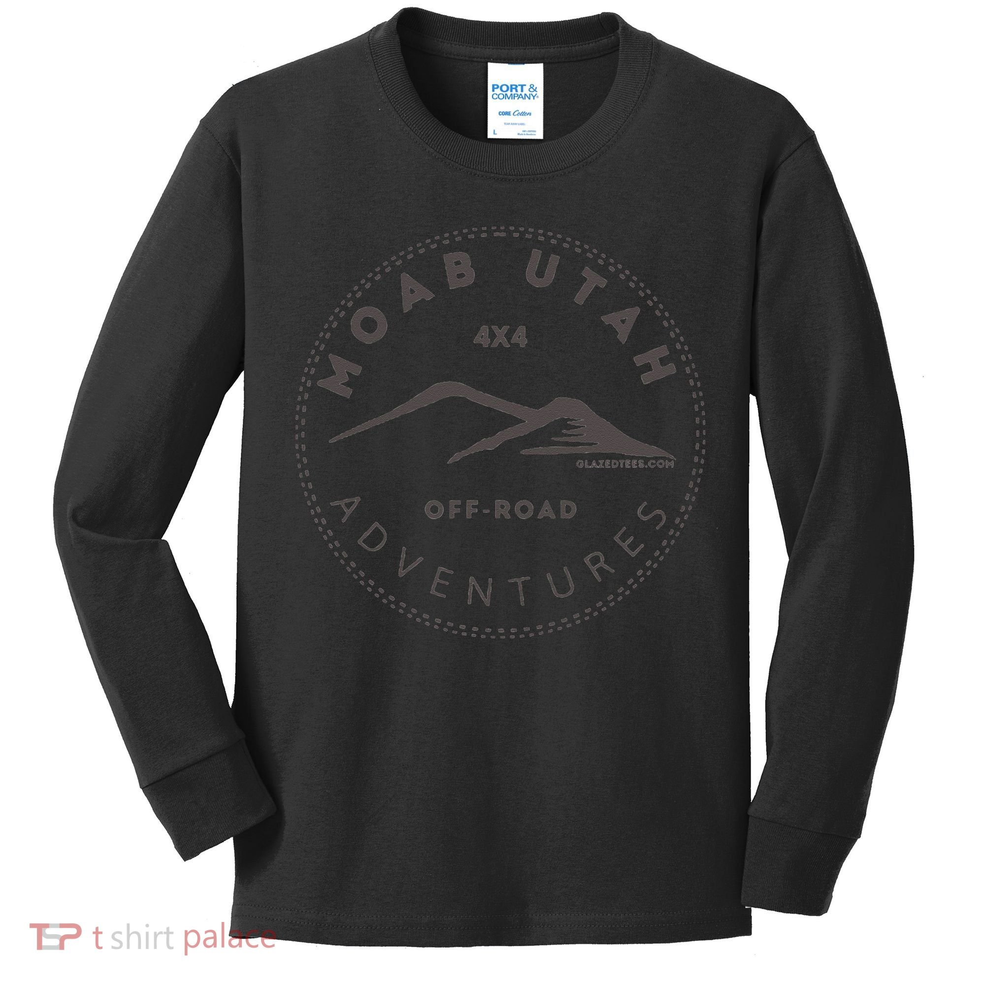 Moab Utah 4x4 Off Road Adventures Kids Long Sleeve Shirt
