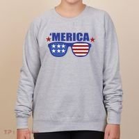 Merica USA 4th Of July Women's Sweatshirt thumb 0