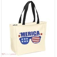 Merica USA 4th Of July Tote Bag thumb 2
