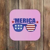 Merica USA 4th Of July Coaster thumb 0