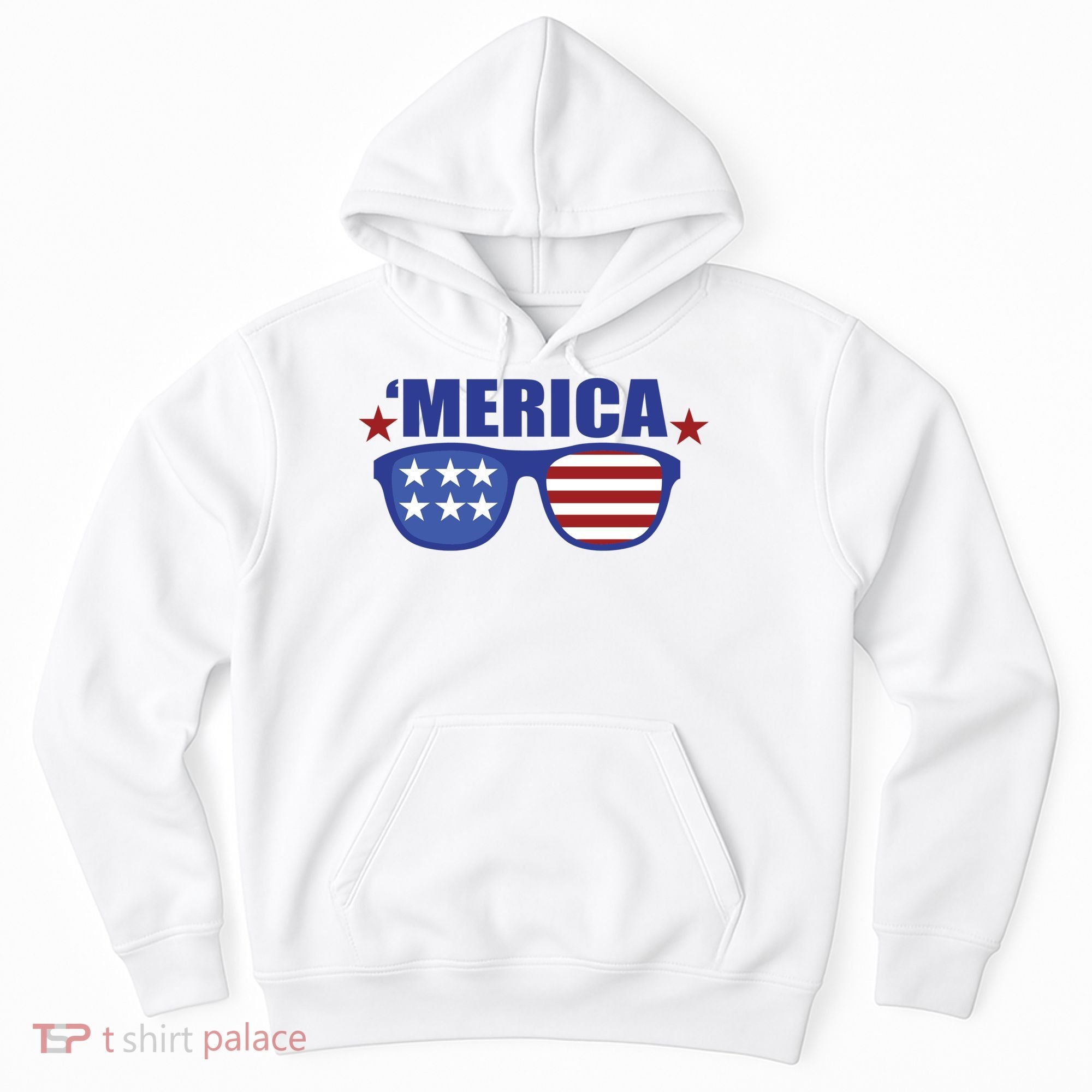 Merica USA 4th Of July Hoodie