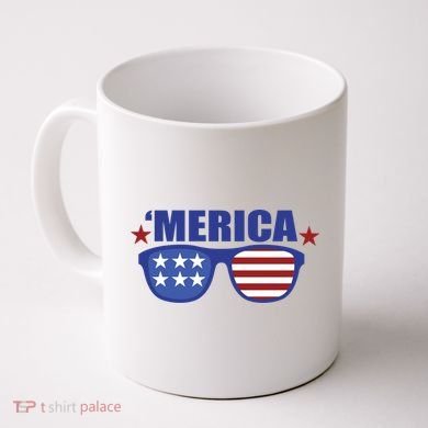 Merica USA 4th Of July Coffee Mug