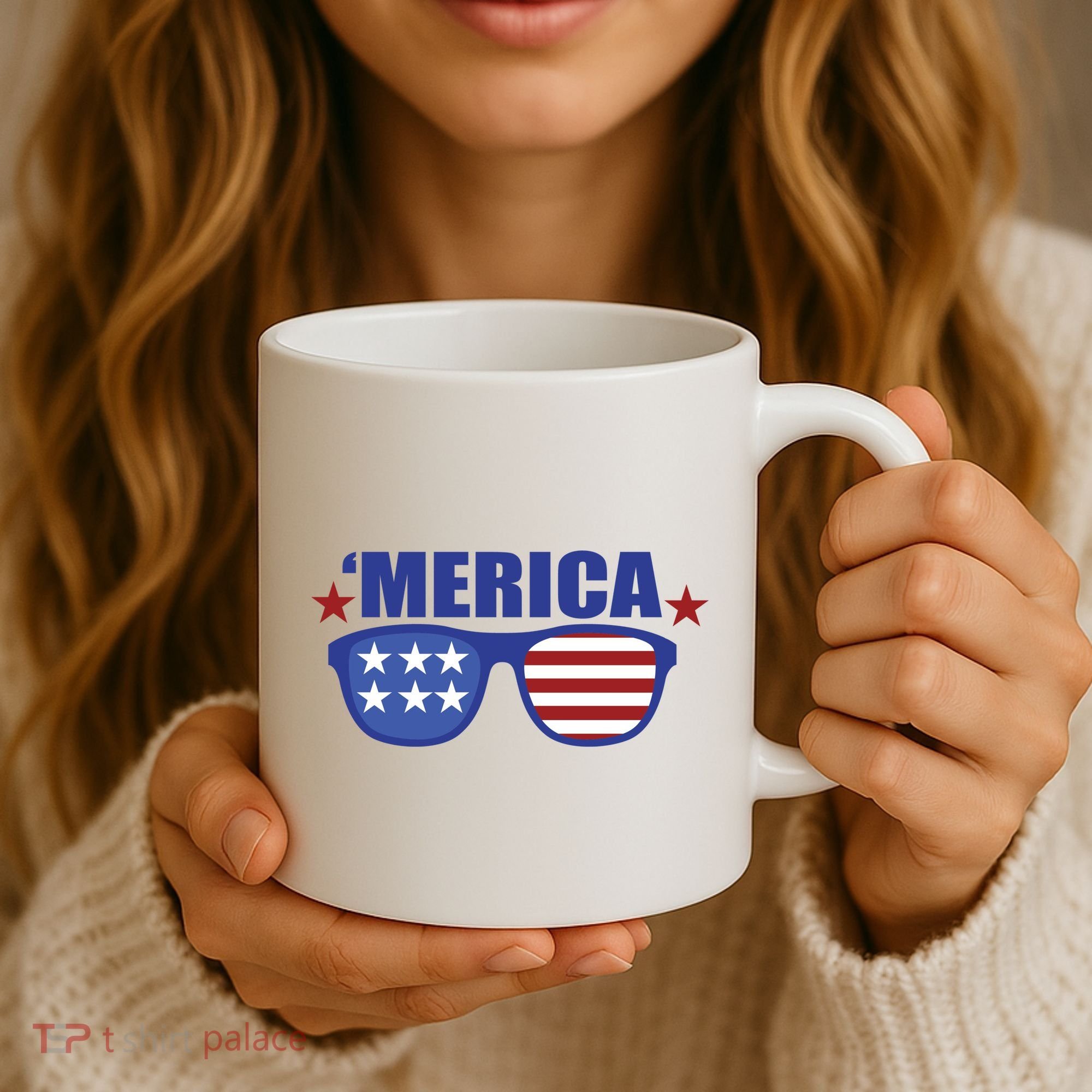 Merica USA 4th Of July Coffee Mug