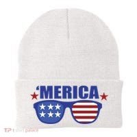 Merica USA 4th Of July Beanie thumb 0