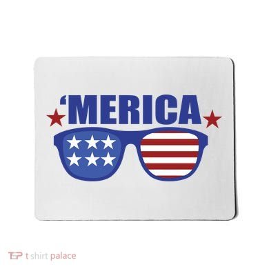 Merica USA 4th Of July Mousepad