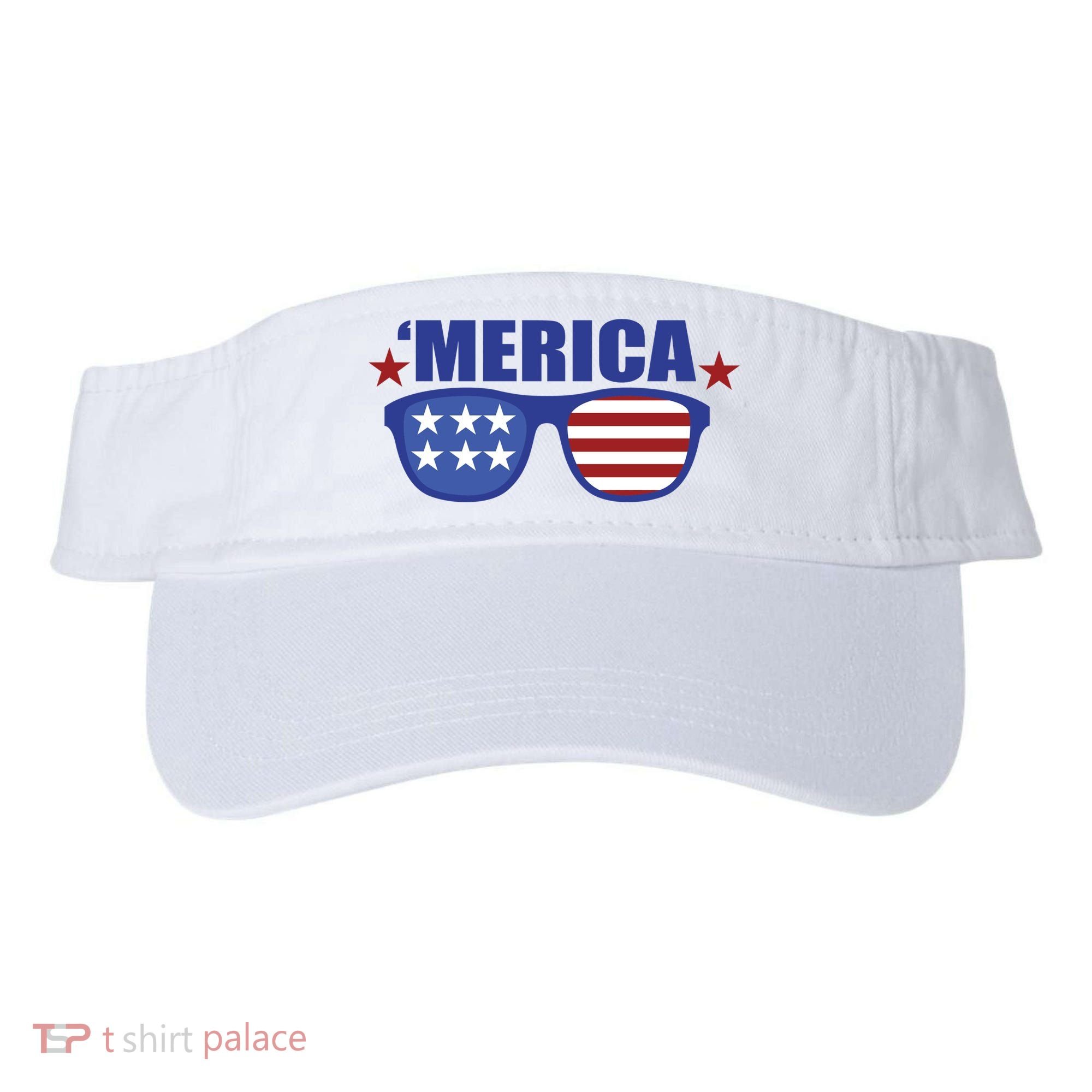 Merica USA 4th Of July Visor