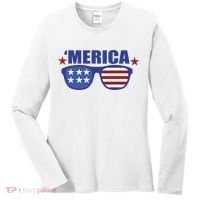 Merica USA 4th Of July Women's Long Sleeve Shirt thumb 0