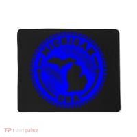 Michigan USA Blue Logo Mousepad thumb 0