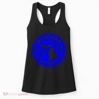 Michigan USA Blue Logo Women's Tank Top thumb 0