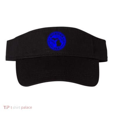 Michigan USA Blue Logo Visor