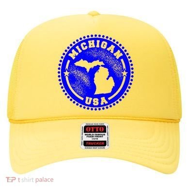 Michigan USA Blue Logo Hat