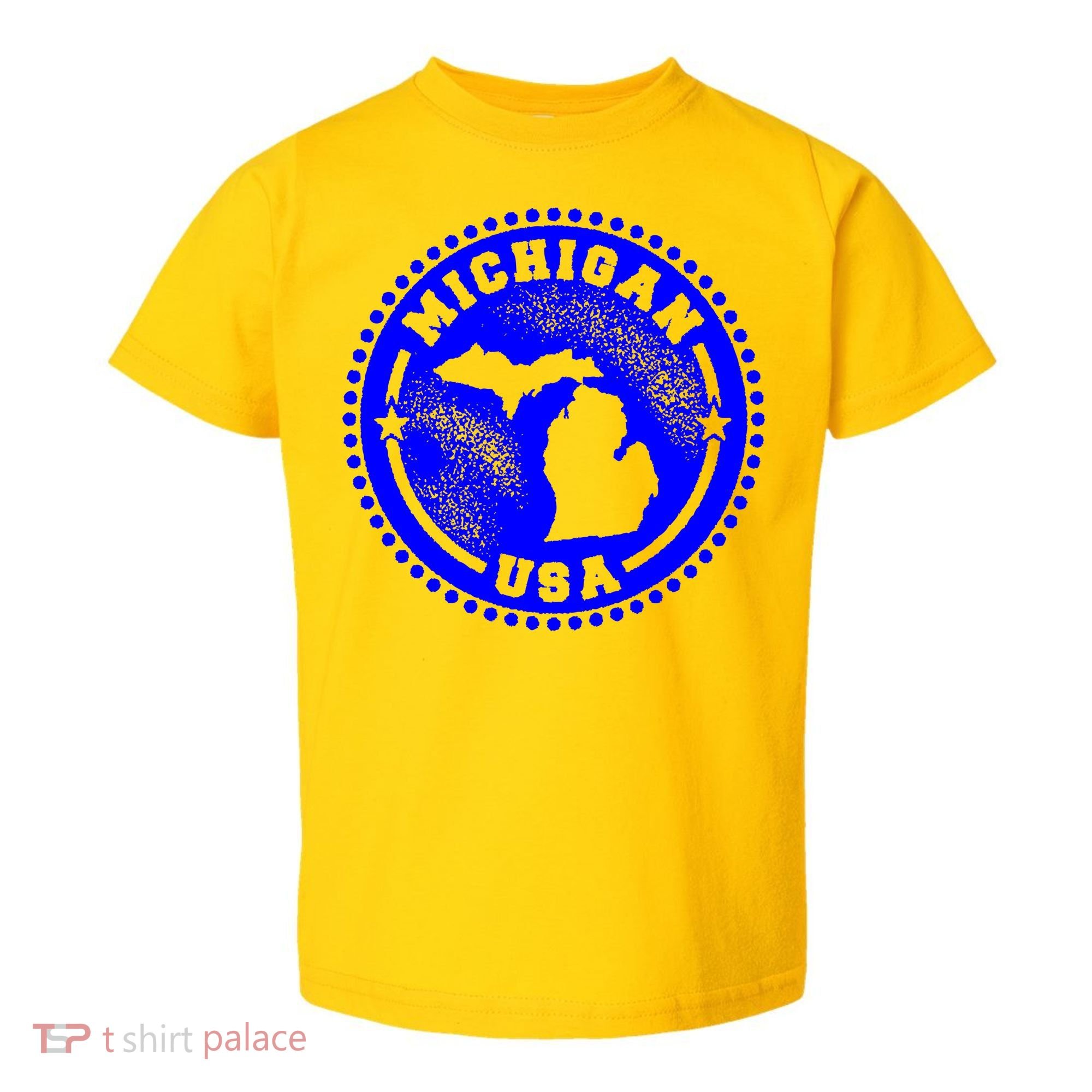 Michigan USA Blue Logo Toddler T-Shirt