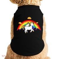 Magical Unicorn Cat Taco Rainbow Doggie Tank thumb 0