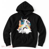 Magical Unicorn Castle Hoodie thumb 0