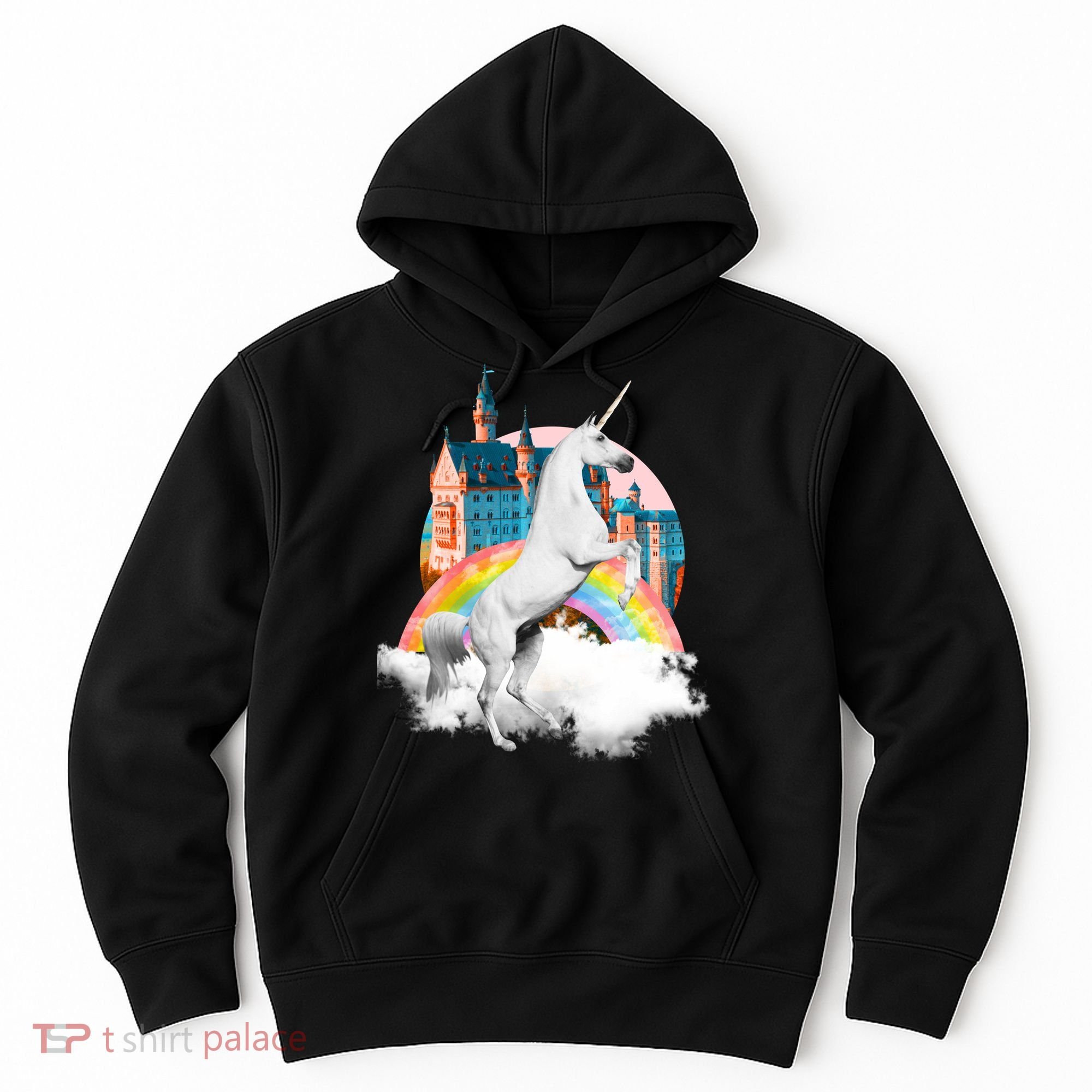 Magical Unicorn Castle Hoodie