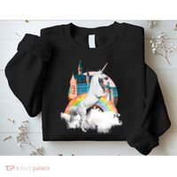 Magical Unicorn Castle Sweatshirt thumb 2