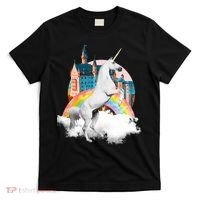 Magical Unicorn Castle T-Shirt thumb 0