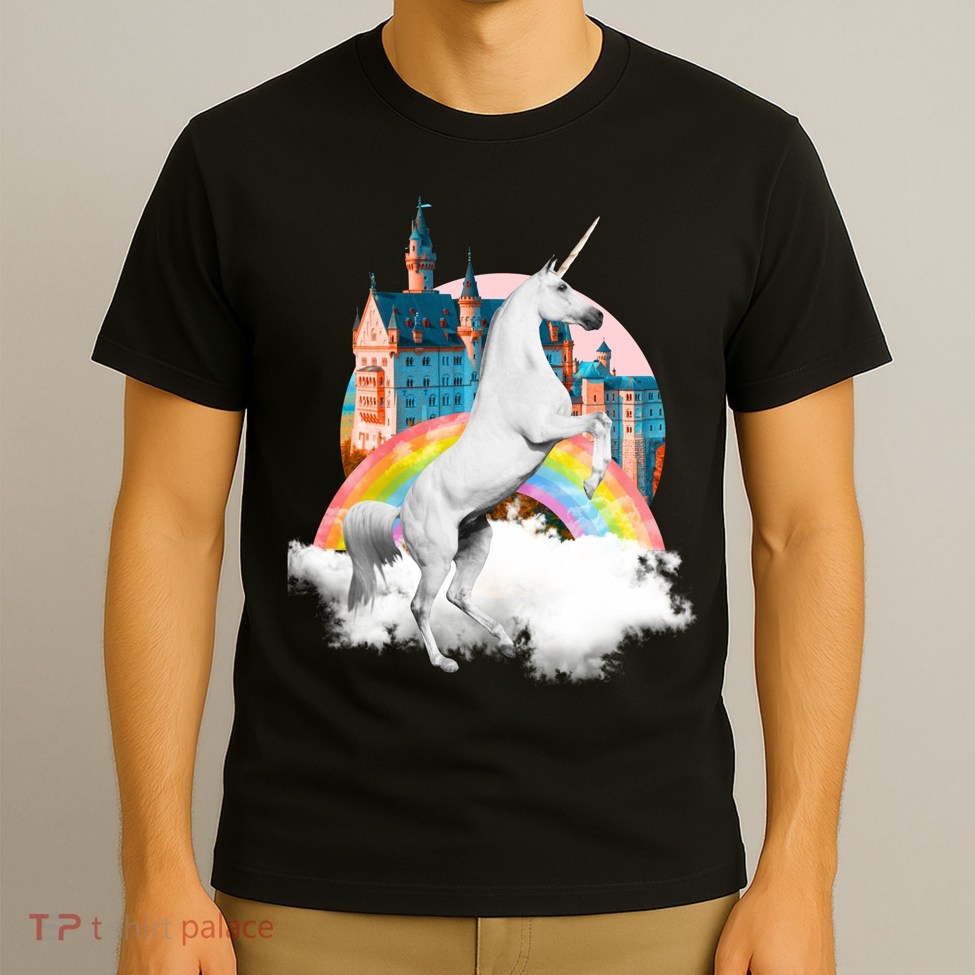 Magical Unicorn Castle T-Shirt