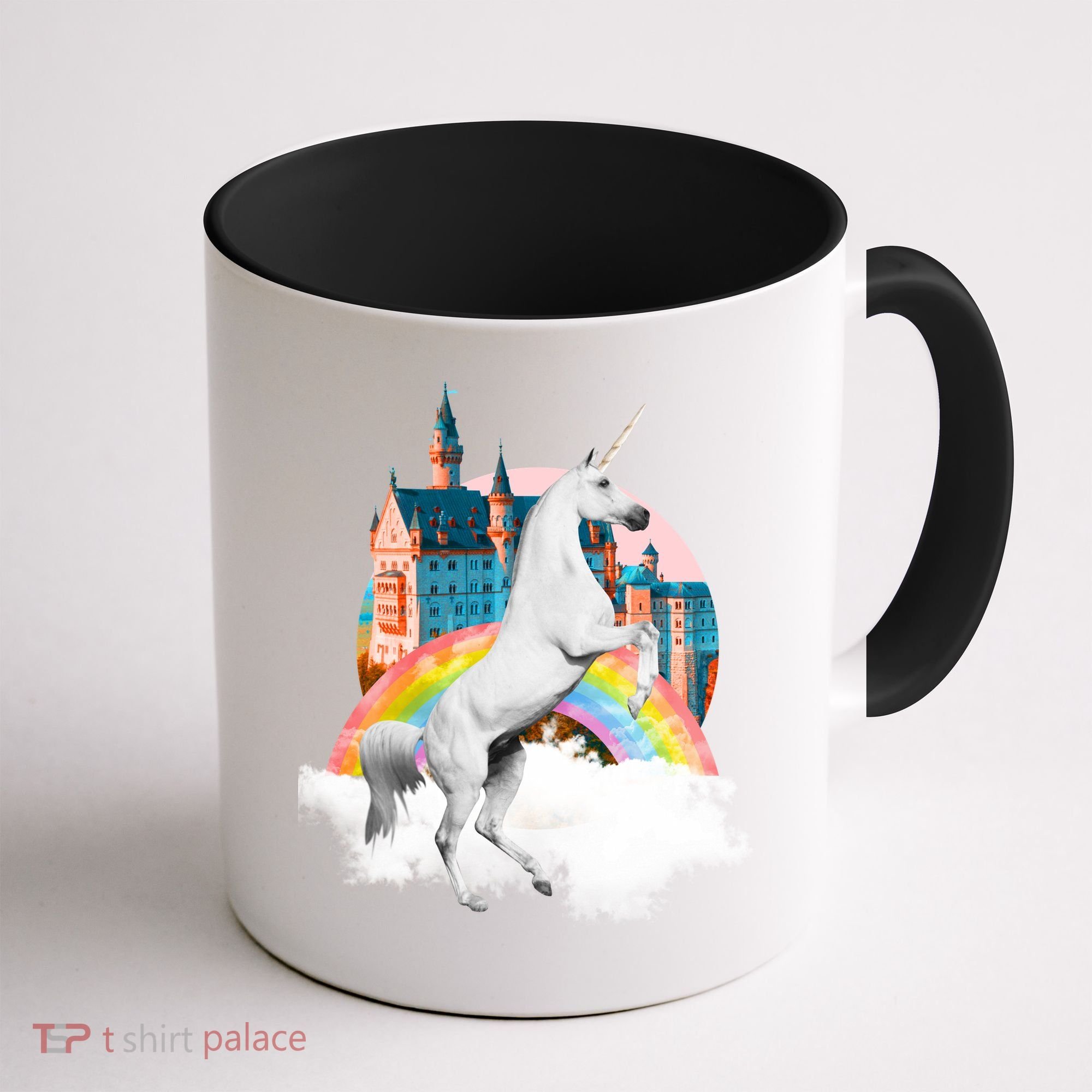 Magical Unicorn Castle Coffee Mug
