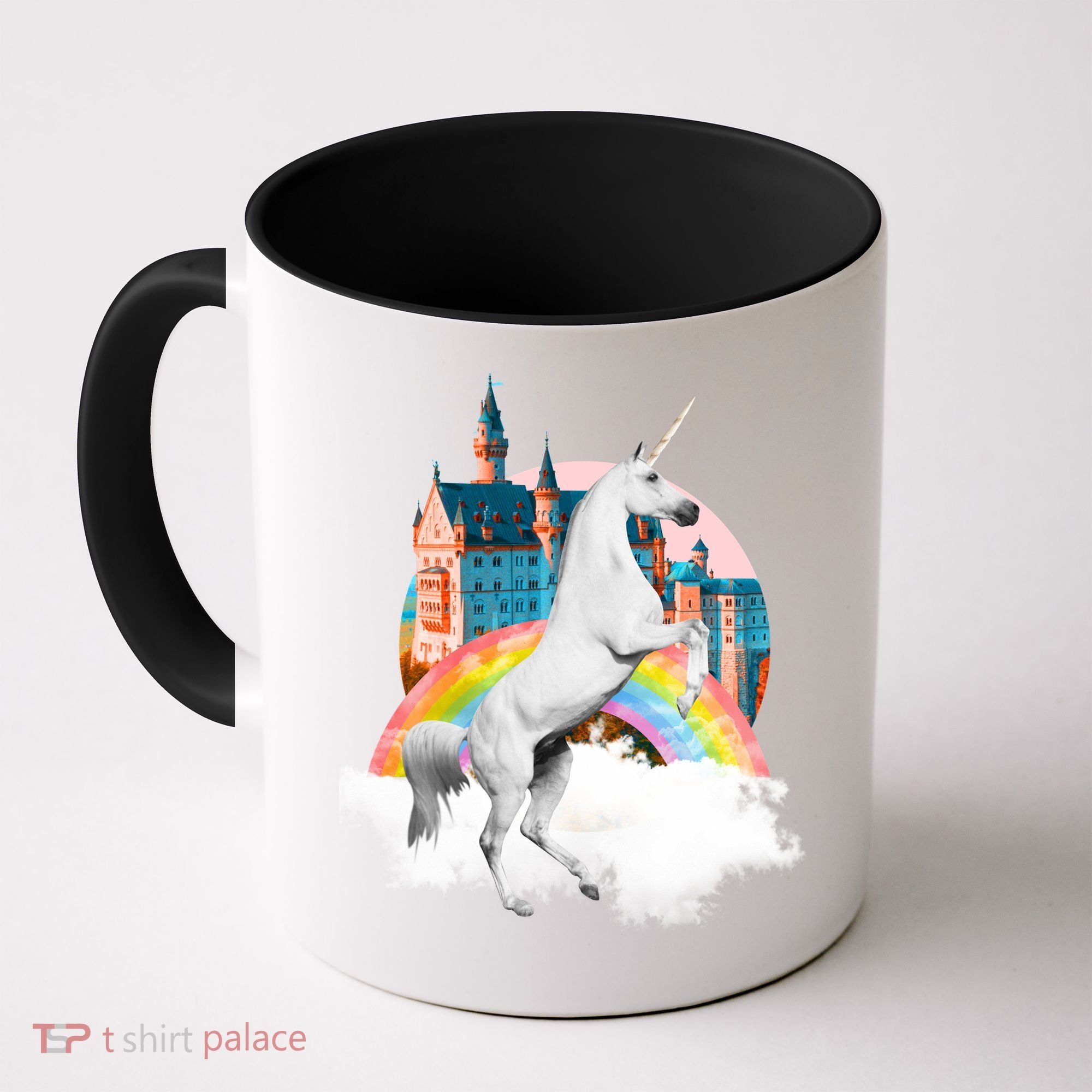 Magical Unicorn Castle Coffee Mug