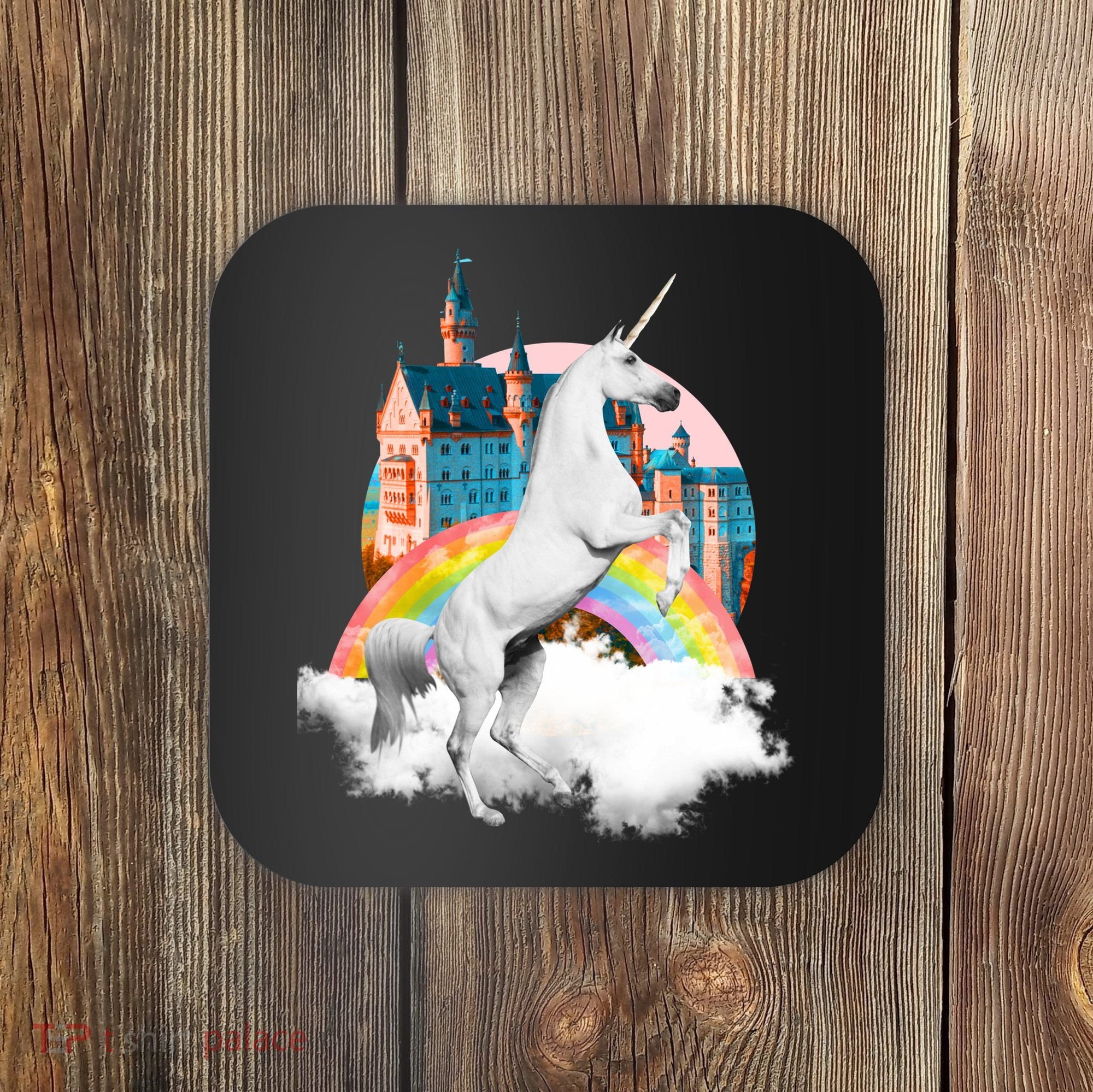 Magical Unicorn Castle Coaster
