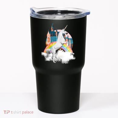 Magical Unicorn Castle Tumbler