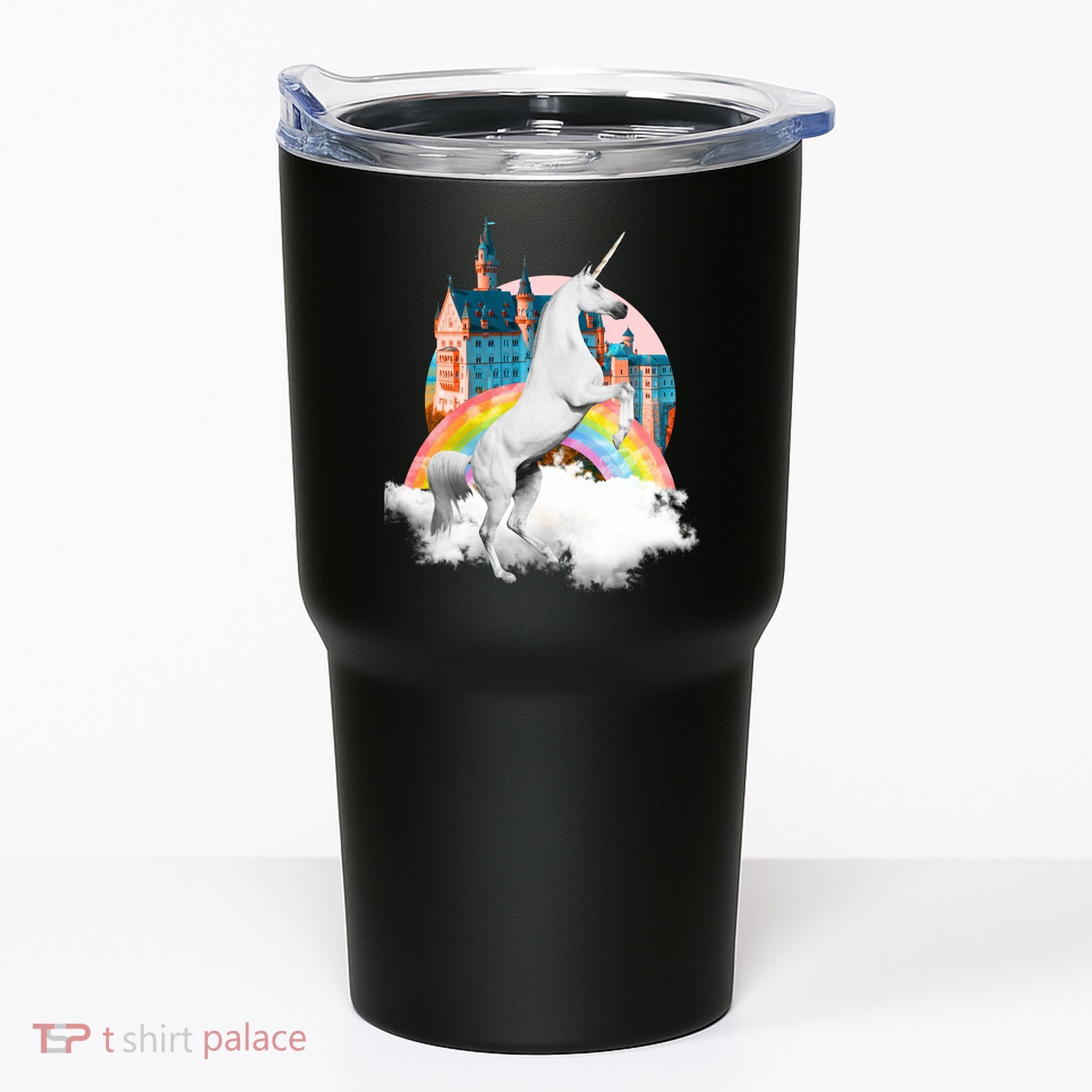 Magical Unicorn Castle Tumbler