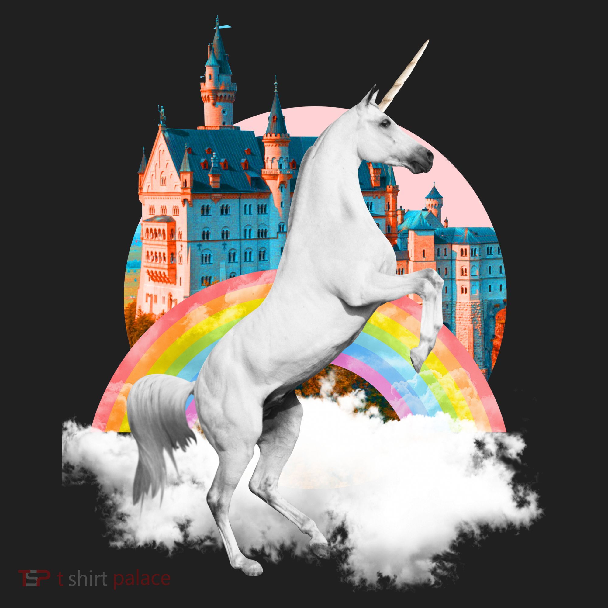 Magical Unicorn Castle Tumbler