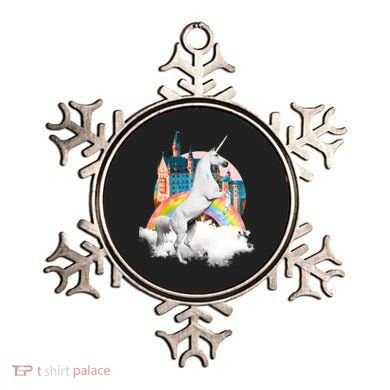 Magical Unicorn Castle Ornament