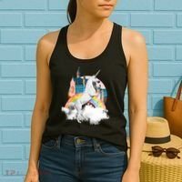 Magical Unicorn Castle Women's Tank Top thumb 2
