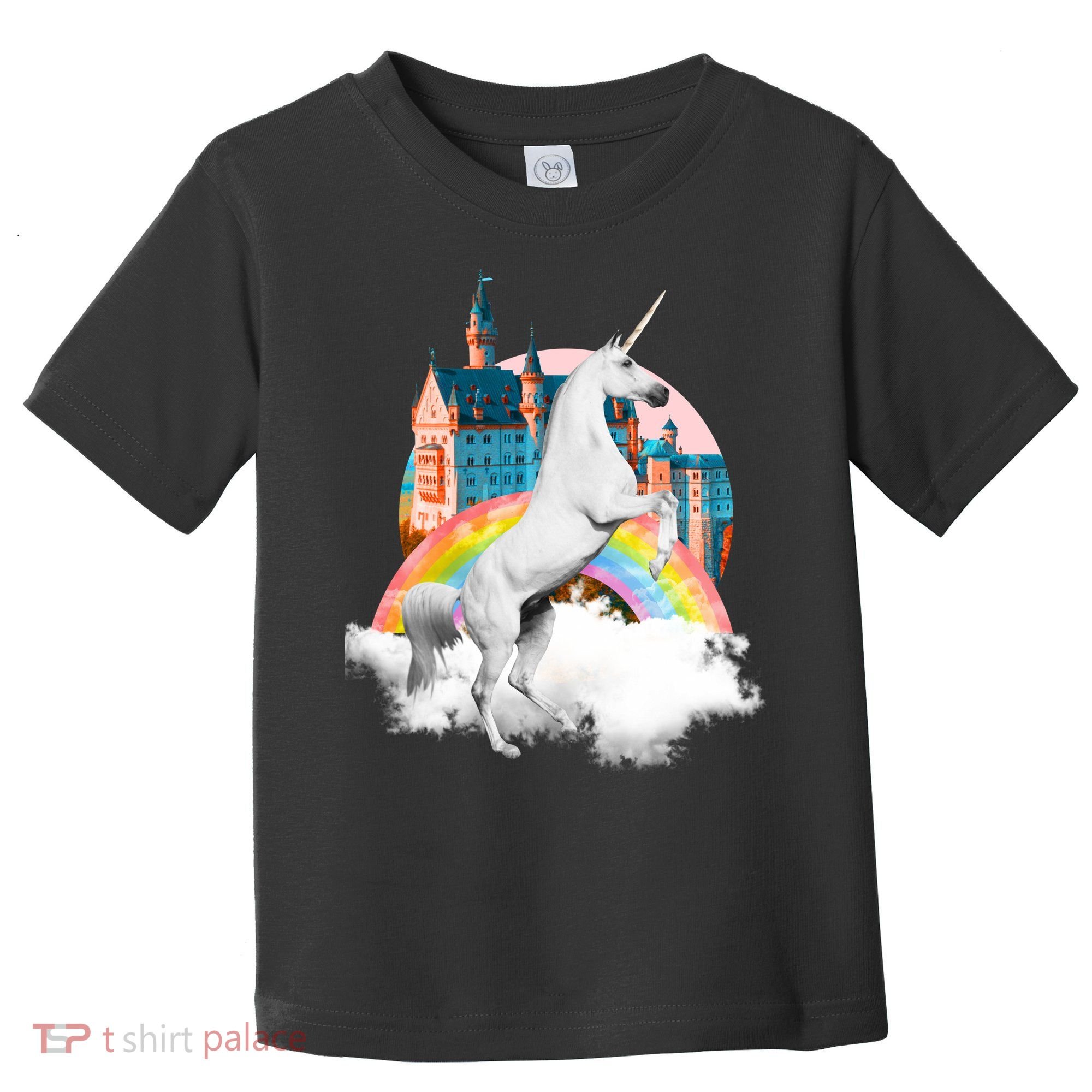 Magical Unicorn Castle Toddler T-Shirt