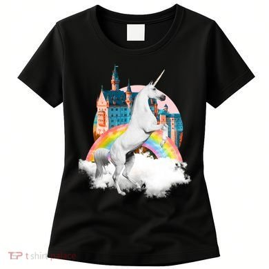 Magical Unicorn Castle Women's T-Shirt