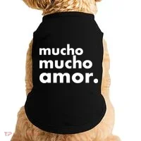 Mucho Mucho Amor Funny Meme Doggie Tank thumb 0