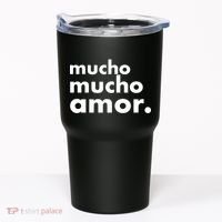 Mucho Mucho Amor Funny Meme Tumbler thumb 0
