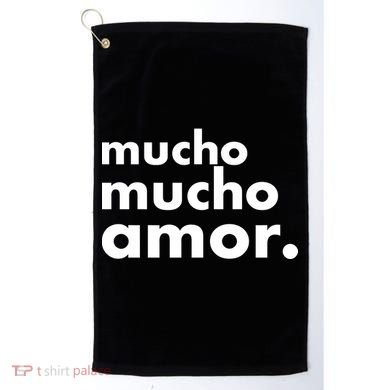 Mucho Mucho Amor Funny Meme Golf Towel