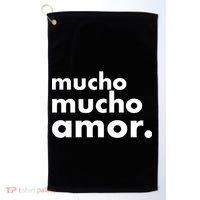 Mucho Mucho Amor Funny Meme Golf Towel thumb 0