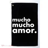 Mucho Mucho Amor Funny Meme Golf Towel thumb 0