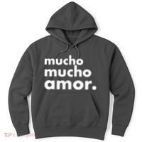 Mucho Mucho Amor Funny Meme Hoodie thumb 0