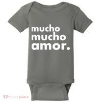 Mucho Mucho Amor Funny Meme Baby Bodysuit thumb 0